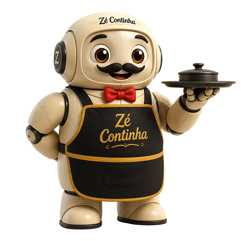 Zé Continha — mascote robô-garçom brasileiro